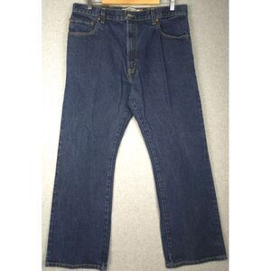 Levi's‎ 517 Y2K Jeans 38x30 (Fits 36x30) Boot Cut Western Dark Wash Blue Denim